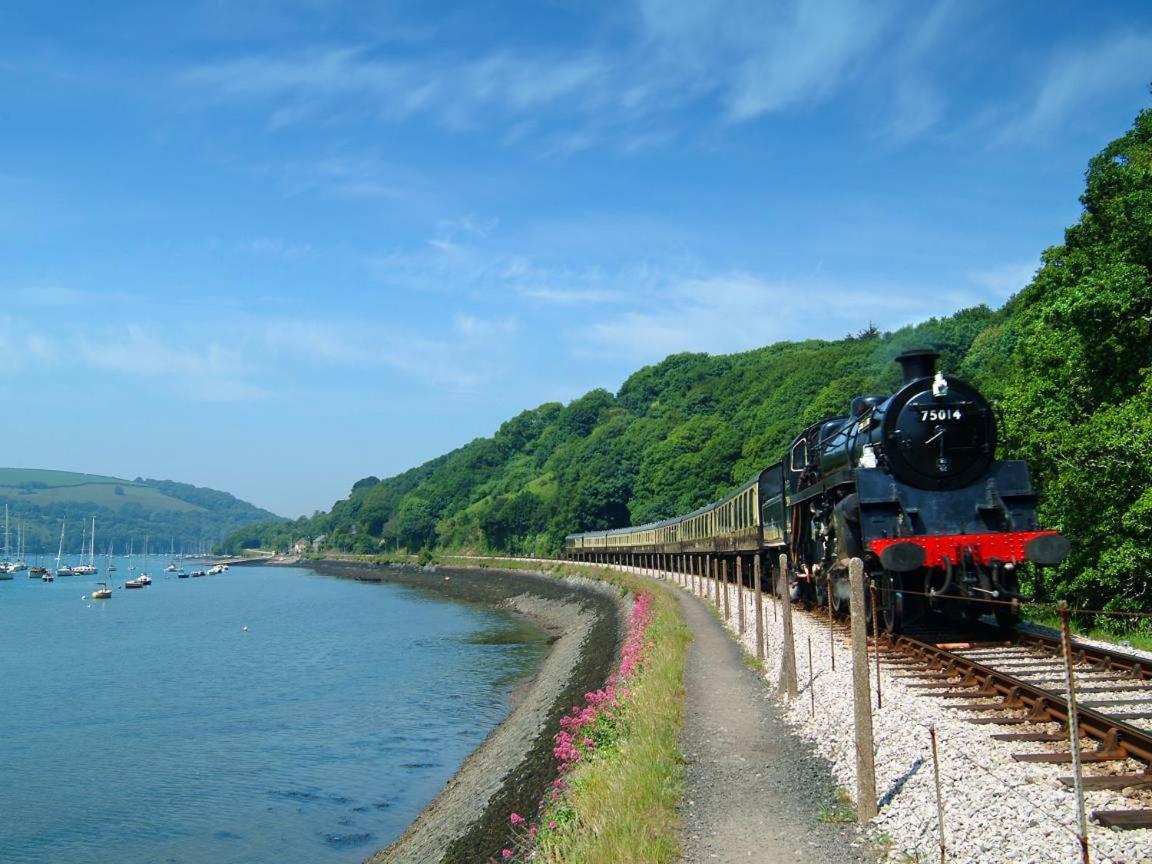 Caldon Holiday Chalet Sleeps 4 In Dartmouth Wifi Electric Inc Pet Friendly ภายนอก รูปภาพ